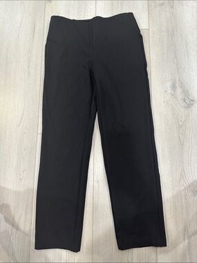 OGL Move Black Pull On Dress Pants Size S High Rise Straight Leg Career Pants